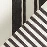 Tissu d’extérieur Canvas mélange de rayures – noir/blanc,  thumbnail number 4