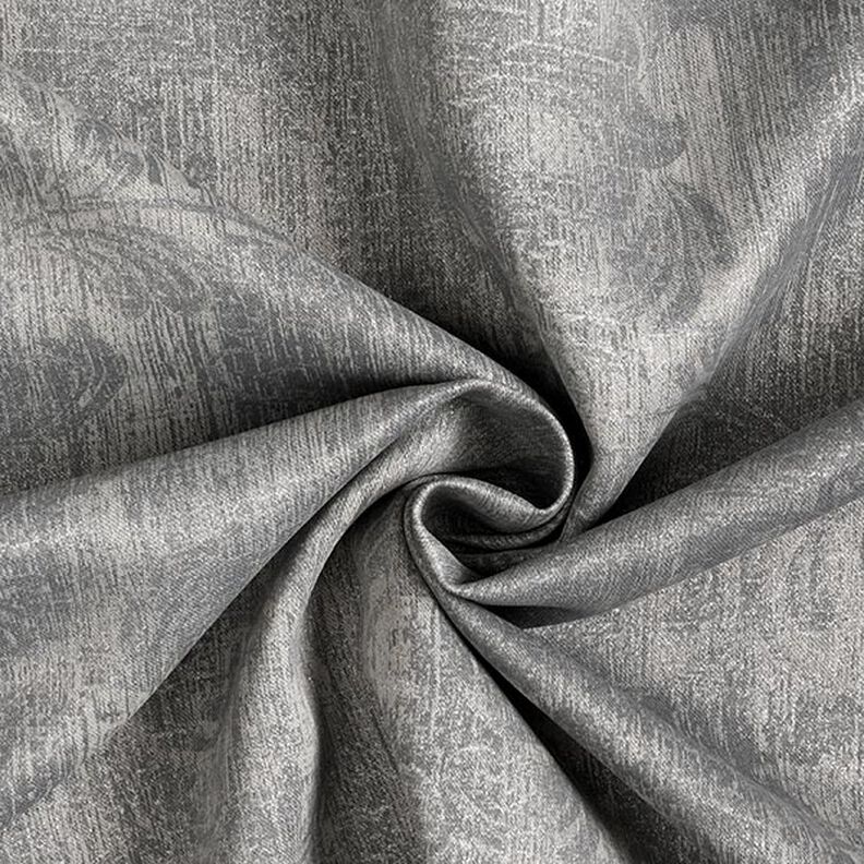 Tissu opaque Ornements – taupe foncé/argent ancien,  image number 3