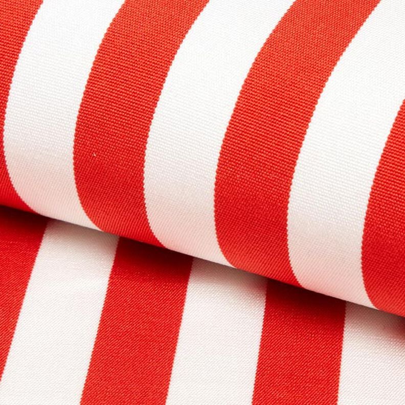Extérieur Tissu pour chaise longue Rayures verticales 45 cm – rouge,  image number 1