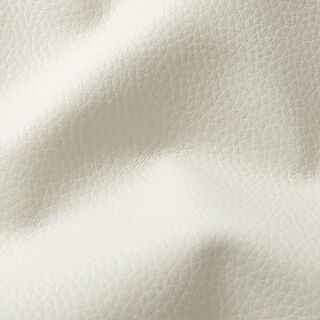 Tissu de revêtement Similicuir gaufré – écru, 