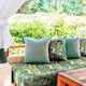 Tissu d’extérieur Canvas Singes capucin – vert,  thumbnail number 7