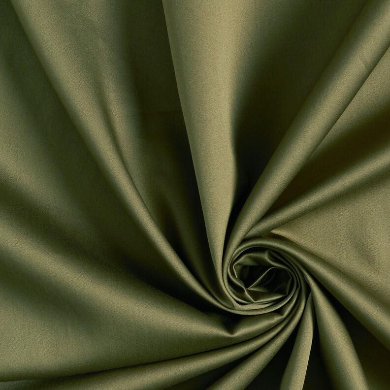 Satin de coton Uni – olive,  image number 1