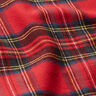 Flanelle de coton en tartan – rouge,  thumbnail number 2