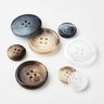 Bouton 4 trous rond [Ø 25 mm] – blanc,  thumbnail number 4