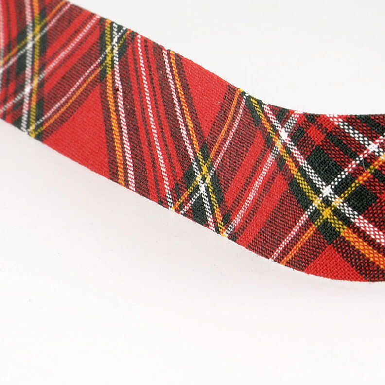 Biais Tartan [20 mm] – rouge,  image number 2