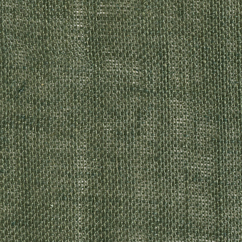 Tissu de décoration Jute Uni 150 cm – pin foncé,  image number 5