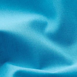 Tissu en polyester et coton mélangés, facile d’entretien – turquoise, 