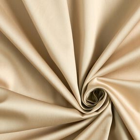 Satin de coton Uni – noix de cajou, 