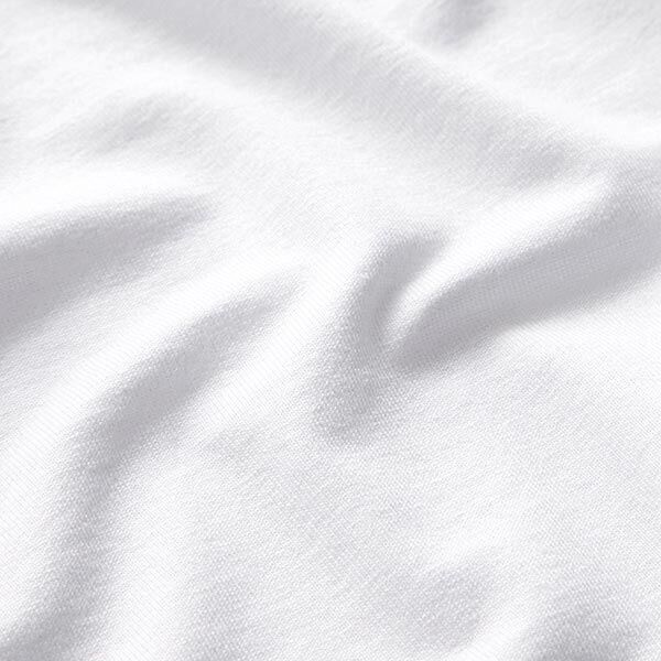 Jersey viscose léger – blanc,  image number 3