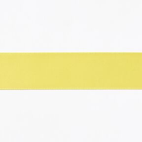 Ruban de satin [25 mm] – jaune citron, 