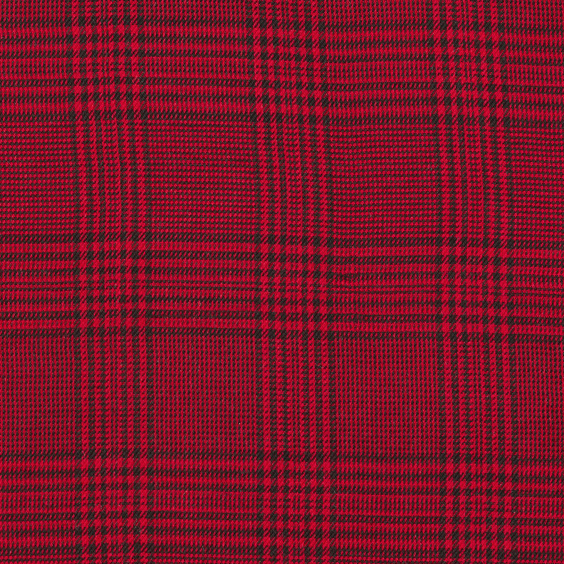 Tissu viscose Prince-de-galles – chili,  image number 1