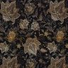 Jersey coton fleurs de mandala dorées | Glitzerpüppi – noir/or,  thumbnail number 1
