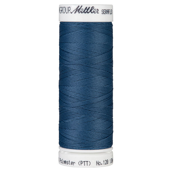Fil à coudre Seraflex pour coutures élastiques (0698) | 130 m | Mettler – bleu jean,  image number 1