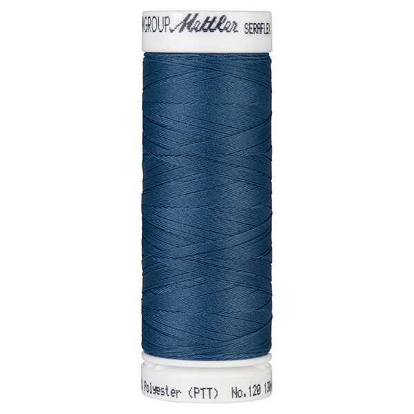 Fil à coudre Seraflex pour coutures élastiques (0698) | 130 m | Mettler – bleu jean, image number 1
