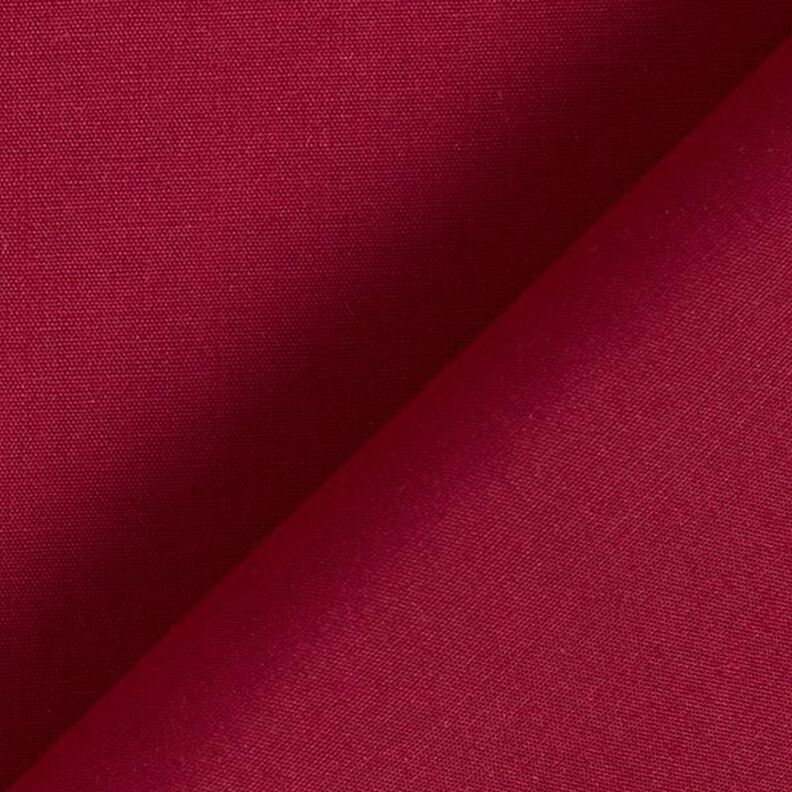 Tissu en polyester et coton mélangés, facile d’entretien – rouge bordeaux,  image number 3