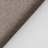 Tissu occultant Chevrons – taupe | Reste 50cm,  thumbnail number 4