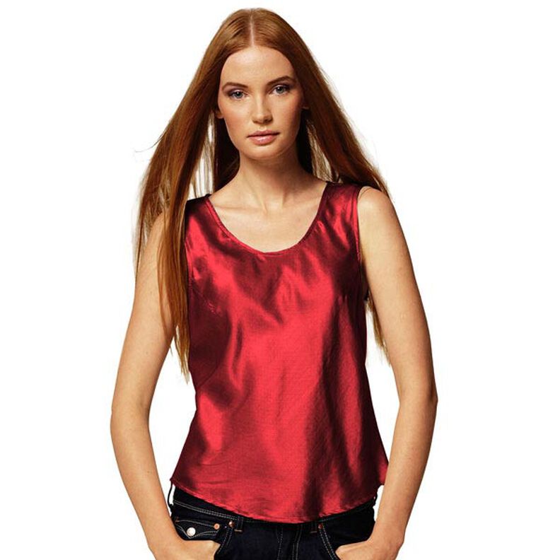 Stretch Satin – carmin,  image number 4