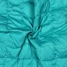 Tissu matelassé Carrés ondulants – bleu aqua/pourpre,  thumbnail number 3