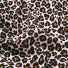 Tissu double gaze de coton Imprimé léopard – rosé/noir,  thumbnail number 2