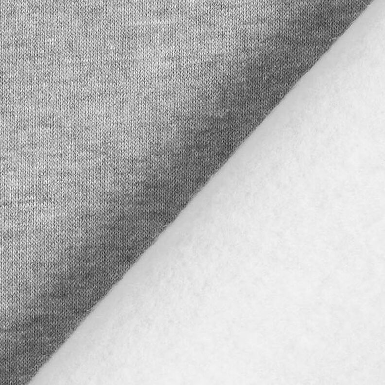 Sweatshirt mélangé gratté – gris clair,  image number 5