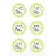 Set d'autocollants menu mariage Ø 4,8 cm [ 24 Pièces ] – écru/vert,  thumbnail number 3