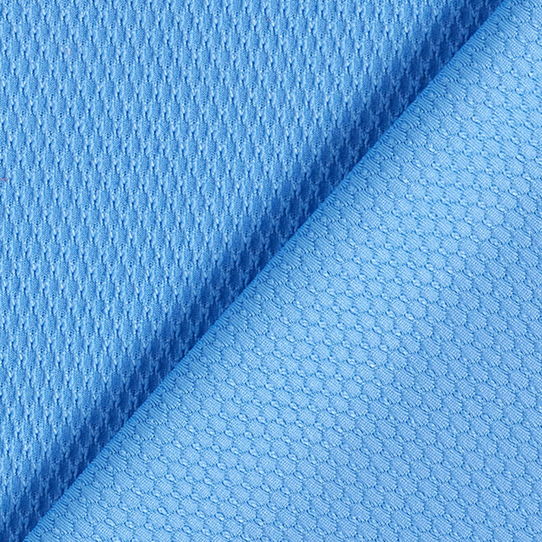Jersey jacquard Structure – bleu brillant,  image number 4