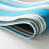 Toile pour store banne Rayures mixtes – gris/turquoise,  thumbnail number 6