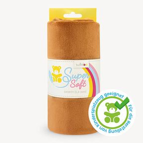 Peluche SuperSoft SHORTY [ 1 x 0,75 m | 1,5 mm ] - marron clair | Kullaloo, 