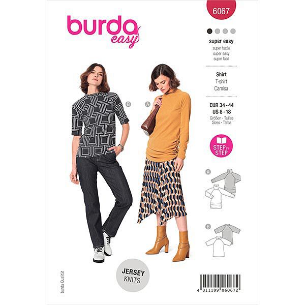Haut, Burda 6067 | 34-44, image number 1