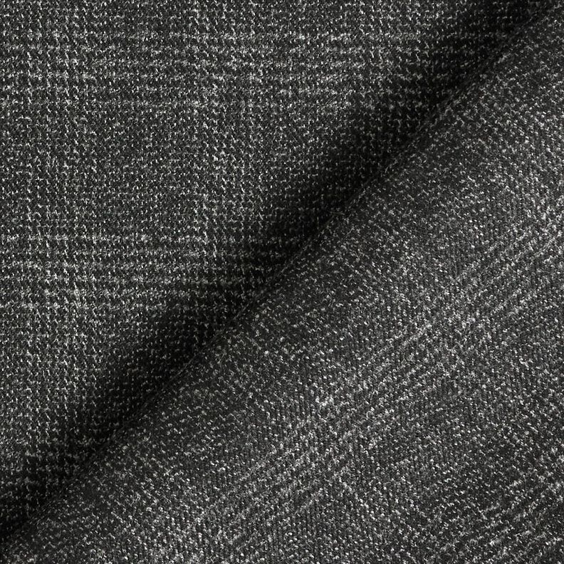 Mélange viscose Prince-de-galles – anthracite,  image number 4
