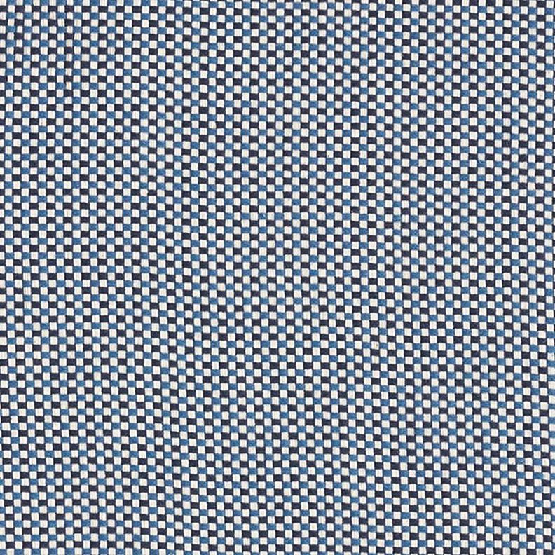 Tissu de décoration Jacquard Structure unie – bleu,  image number 1