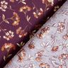 Tissu en coton Cretonne Fleurs délicates – raisin,  thumbnail number 4