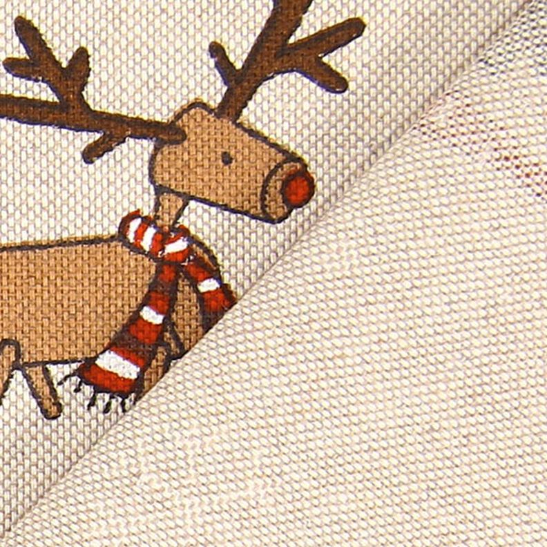 Tissu de décoration Semi-panama Lutins de forêt – nature, image number 3
