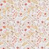 Popeline coton Rêve floral Impression numérique – blanc/cuivre,  thumbnail number 1