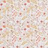 Popeline coton Rêve floral Impression numérique – blanc/cuivre,  thumbnail number 1
