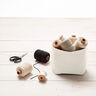 Tissu en coton Cretonne Uni – crème,  thumbnail number 7