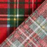 Tissu de décoration Canvas Carreaux écossais – rouge/vert sapin,  thumbnail number 4