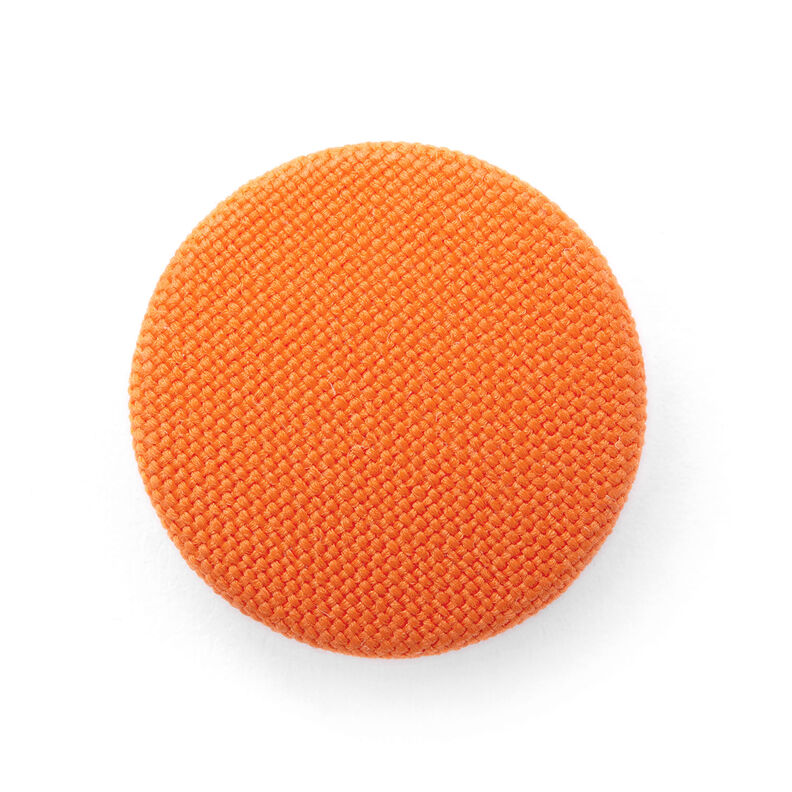Bouton recouvert, Classic Poly – orange,  image number 1