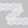 Dentelle tulle empiècement (38 mm) 1 – blanc,  thumbnail number 1