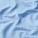 Jersey coton Crumble | PETIT CITRON – bleu clair, 