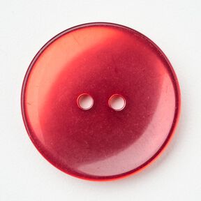 Bouton 2 trous brillant [Ø 25 mm] – chili, 