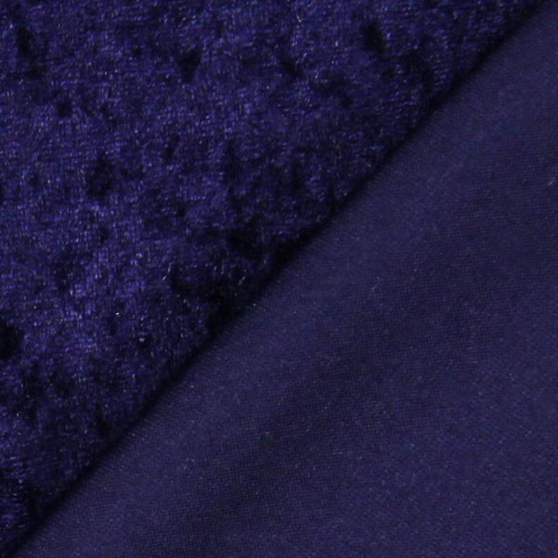 Panne de velours – bleu marine,  image number 3