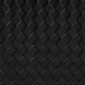 Similicuir tressé | Katia Fabrics – noir, 