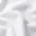 Mousseline Broderie ajourée de fleurs – blanc, 