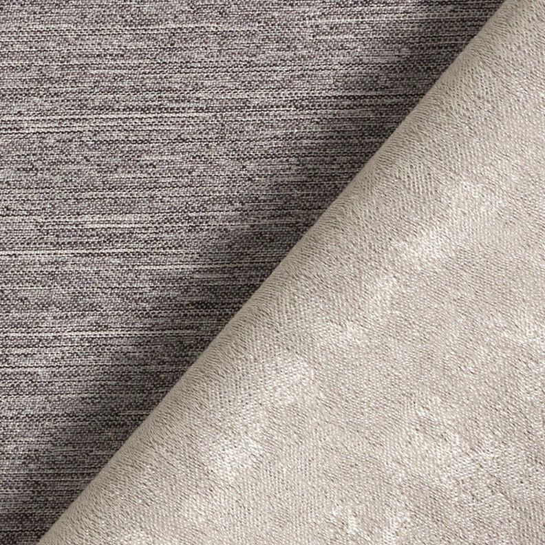Tissu pour rideau Double face – taupe foncé, image number 3