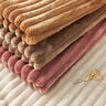 Tissu de revêtement Bandes de fourrure – taupe,  thumbnail number 7