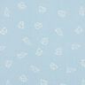 Jersey gaufré Bébés éléphants – bleu argenté,  thumbnail number 1