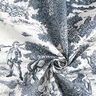 Tissu de décoration Semi-panama Toile de Jour – bleu marine/écru,  thumbnail number 3