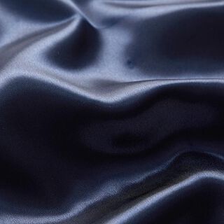 Satin polyester – bleu nuit, 