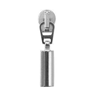 Curseur métallique silver metallic [ 8 mm ] - argent métalliqueé, 